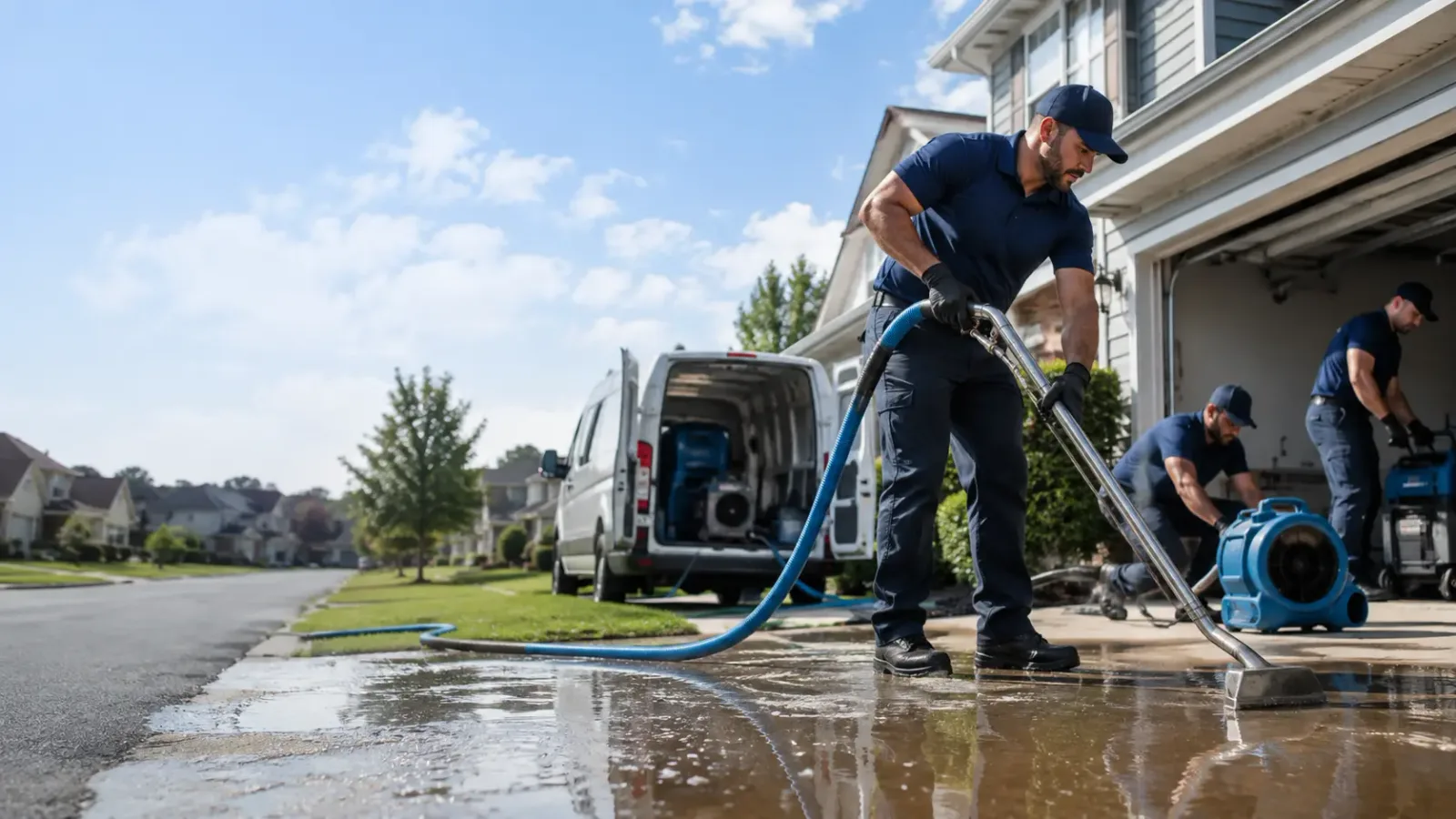 Flood Damage Restoration in Scott Air Force Base, IL